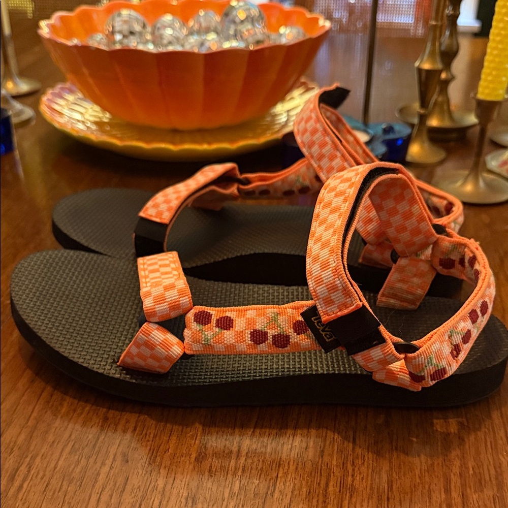 Teva Women’s Cherries Rhubarb Classic Sandals
